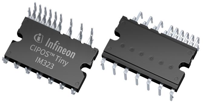 英飞凌推出CIPOS™ Tiny IM323-L6G新型智能功率模块，最大限度地提高效率和设计灵活性