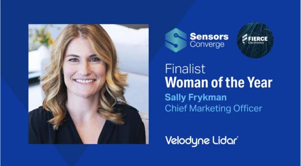 Velodyne Lidar首席营销官Sally Frykman荣获Sensors Converge奖项最终提名
