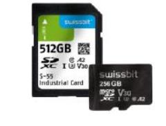 Swissbit发布S-55和S-58系列，扩展SD存储卡产品线推出全新的工业级3D-TLC SDHC和SDXC存储卡产品线