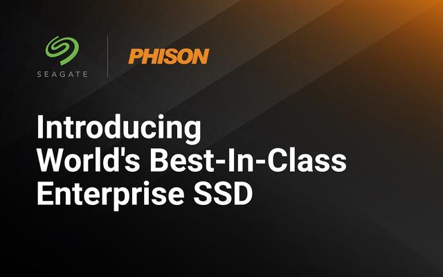 群联电子将与希捷建立长期合作伙伴关系，推进下一代企业NVMe SSD以降低成本