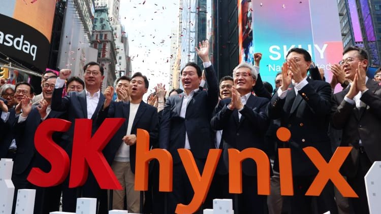 SK海力士纳斯达克上市，手握60%HBM全球份额