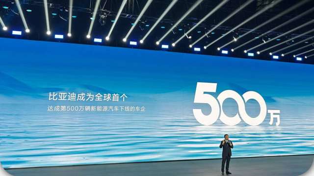 全球首个！比亚迪出厂新能源车达到500万辆