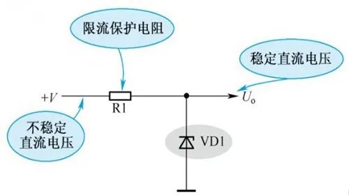 稳压二极管常见的几种应用电路