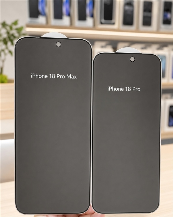 iPhone 18 Pro系列曝光：屏占比创新高