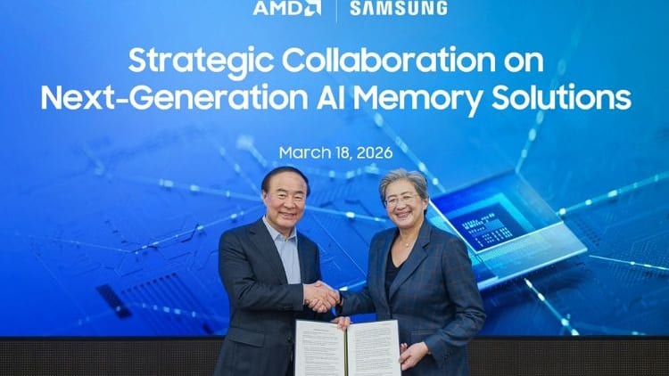 AMD与三星HBM4供货合约即将敲定，量产在即