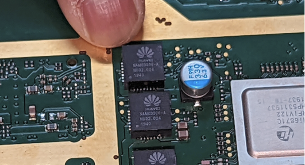 华为5G基站拆解：美国芯片占比低至1%
