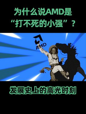 芯片 AMD的坎坷经历，值得单拎出来给大家讲讲。AMD,YES！