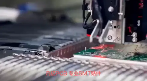 来一个SMT贴片的慢放镜头smt pcb设计 凡亿pcb