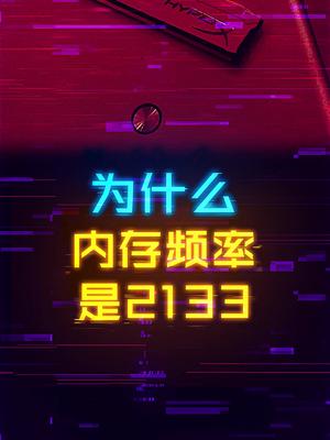 为什么内存频率会是2133这样的数字？ 这个视频有点料 轻知识计划