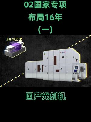 你知道有多少项目是02专项支持下诞生的吗？5g 芯片 cpu 在抖音学习