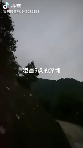 凌晨的深圳