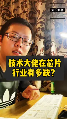 芯片 大佬 芯片行业技术大佬到底有多缺？