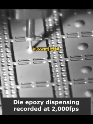 DB&WB慢放视频键合金丝 粘接