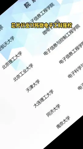 芯片 行业大学生 应届年入30w的工科强校～就业