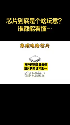 芯片 科普 芯片的前世今生～