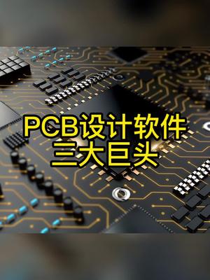 这三个主流PCB设计软件，你用的是哪款？pcb设计 电子工程师 科普