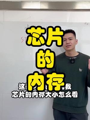 芯片的内存分为两种你知道吗？口播 芯片 内存