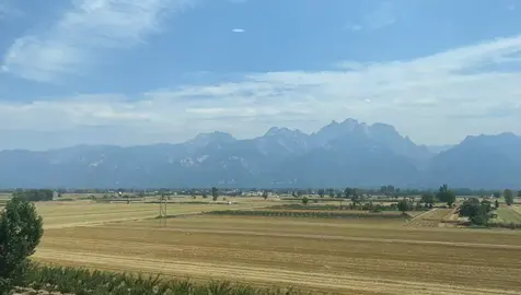 华山 高铁视角