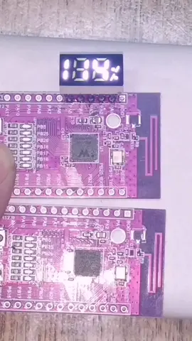 用w801做成的LED显示demo物联网 单片机 芯片