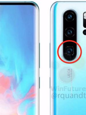 华为P30pro真机曝光，那个方形镜头是什么鬼？
