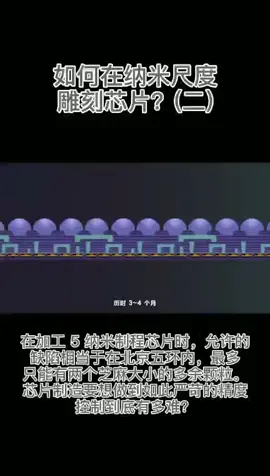如何在纳米尺度雕刻芯片（二）科普 半导体 科技 芯片 智能制造
