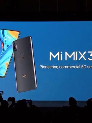5G版小米MIX3正式发布，高通骁龙855+5G基带